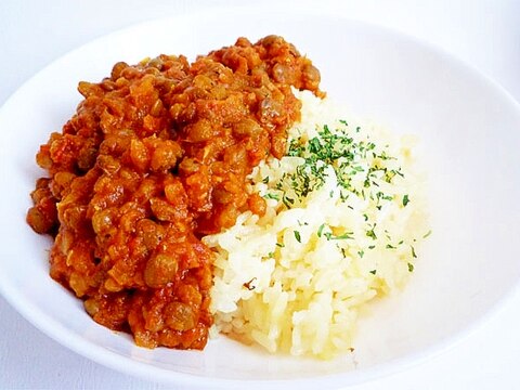 レンズ豆のインドダールカレー